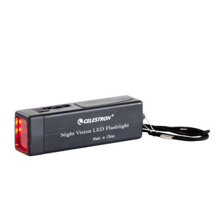 Linterna LED Celestron luz roja