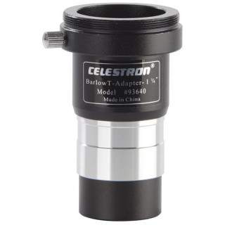 LENTE DE BARLOW CELESTRON 2X  DE 1.25" CON ROSCA T