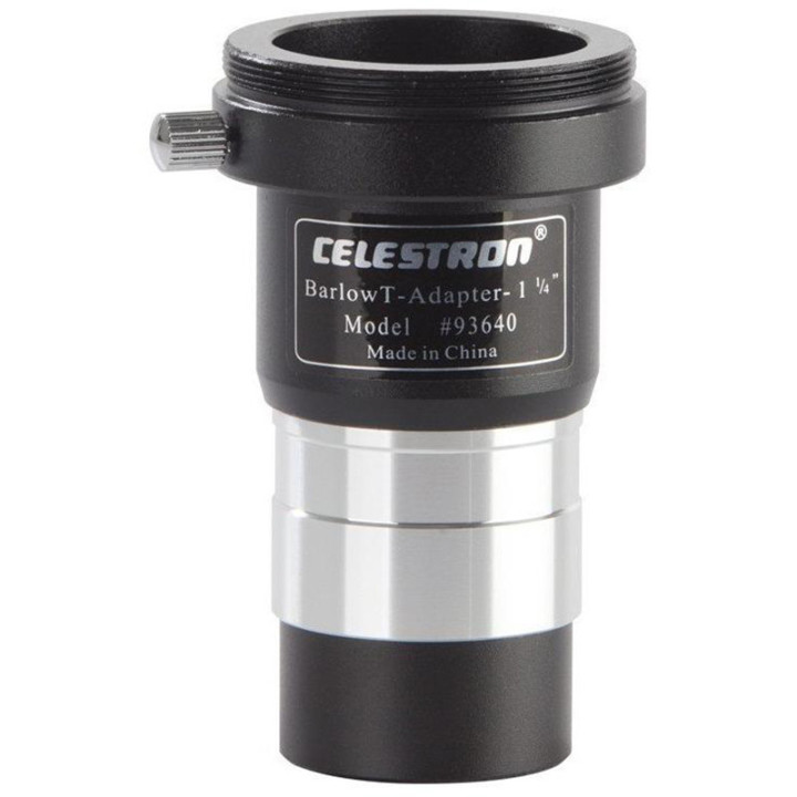 LENTE DE BARLOW CELESTRON 2X  DE 1.25" CON ROSCA T