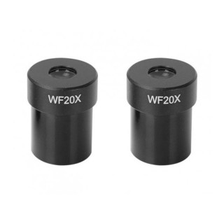Set de 2 oculares para microscopio TS WF20X