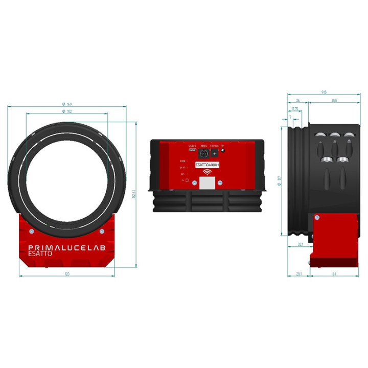 MICROENFOCADOR ROBOTICO ESATTO 4"