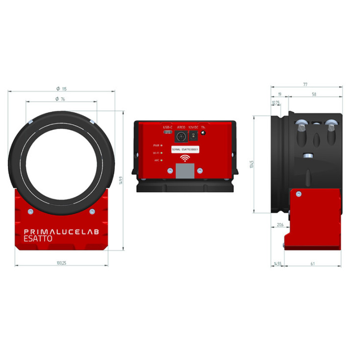 MICROENFOCADOR ROBOTICO ESATTO 3"