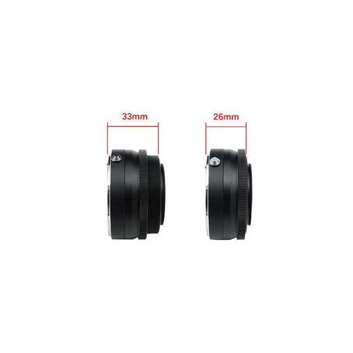 ADAPTADOR CCD TS  PARA CONECTAR OBJETIVOS CANON MONTURA T