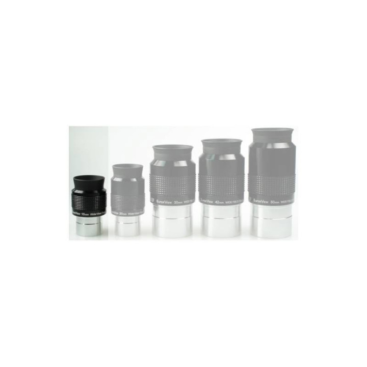 OCULAR KEPLER SUPERVIEW 15 MM 70º (1.25")