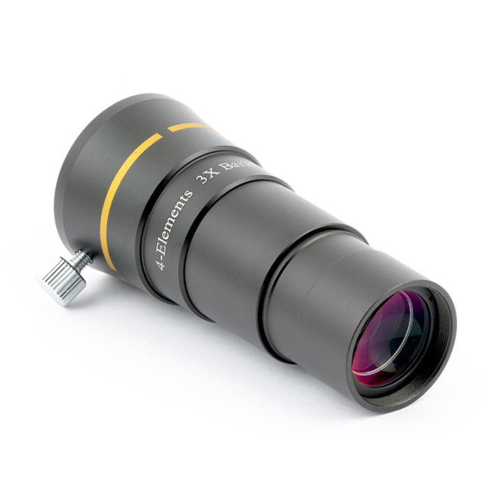 LENTE DE BARLOW KEPLER CORTA 3X DE 1.25"