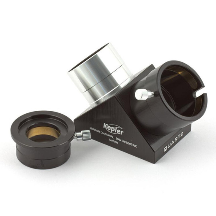 ESPEJO DIAGONAL KEPLER DIELECTRICO QUARTZ DE 2" Y 1.25"