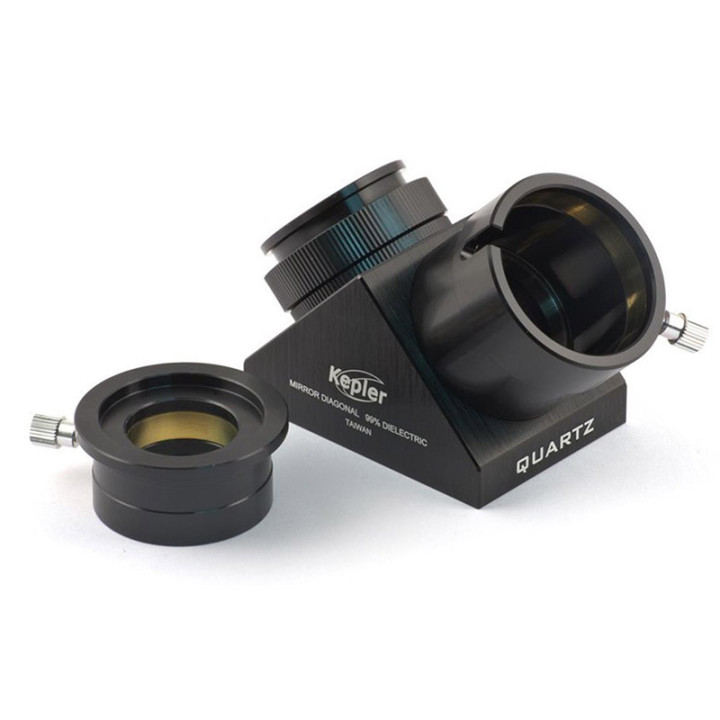 ESPEJO DIAGONAL KEPLER DIELECTRICO QUARTZ PARA SCT DE 2" Y 1.25"