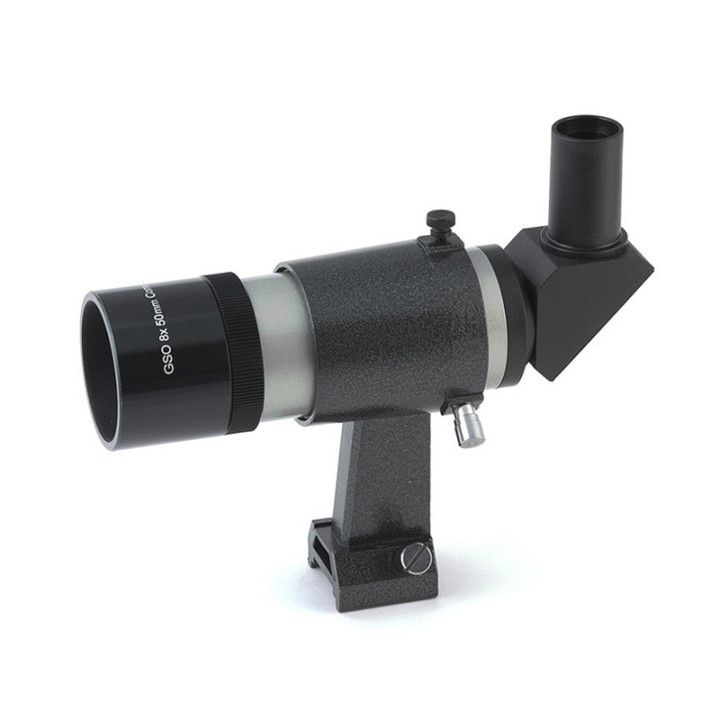 BUSCADOR KEPLER 8X50 ERECTOR 90º CON SOPORTE