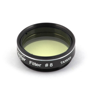 FILTRO KEPLER TIPO WRATTEN Nº 8 AMARILLO CLARO