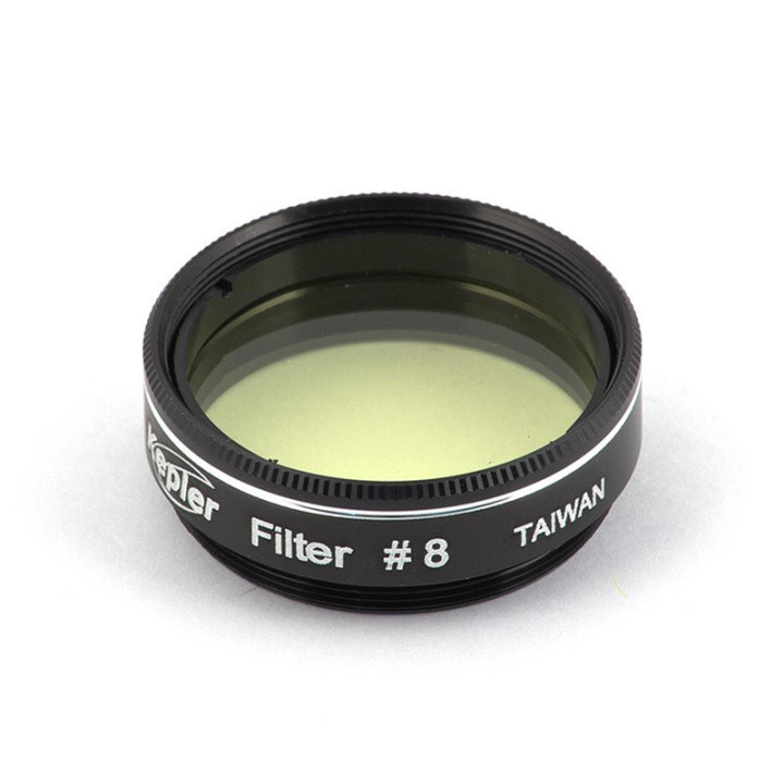 FILTRO KEPLER TIPO WRATTEN Nº 8 AMARILLO CLARO