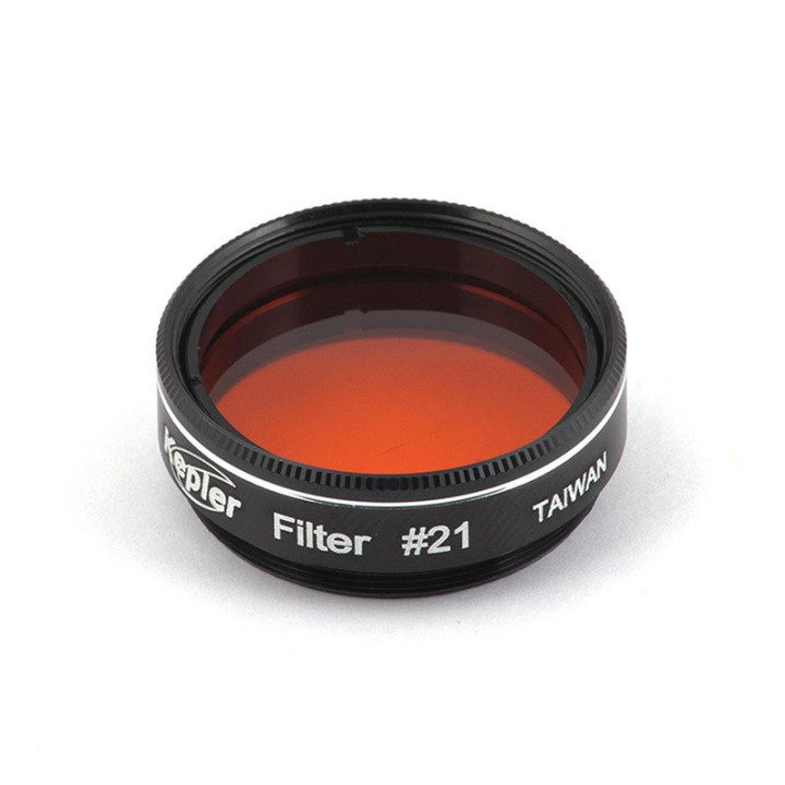 FILTRO KEPLER TIPO WRATTEN Nº 21 NARANJA