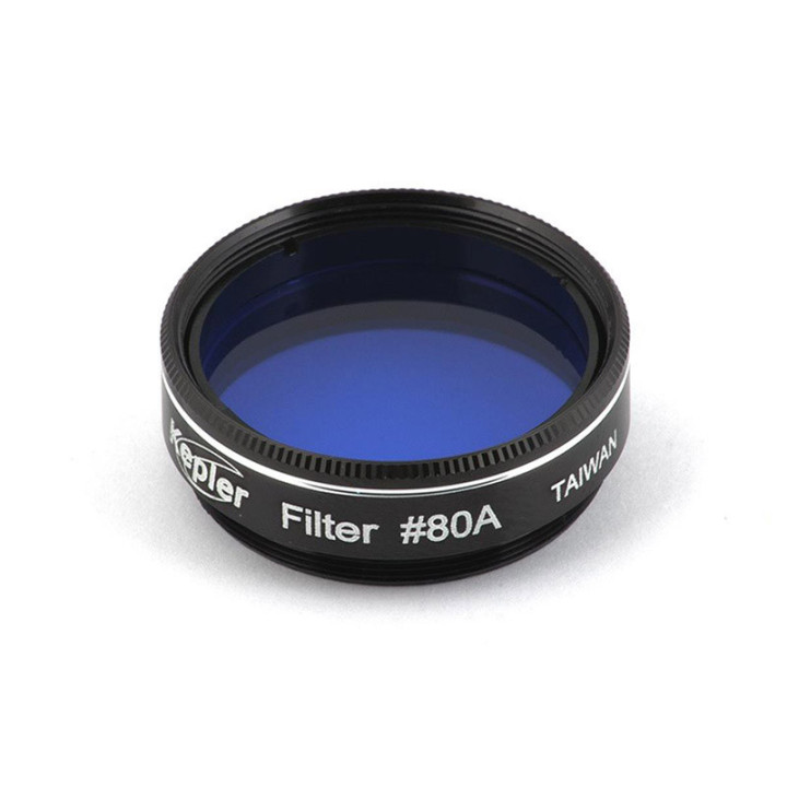 FILTRO KEPLER TIPO WRATTEN Nº 80A AZUL MEDIO