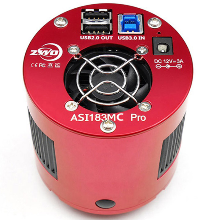 CAMARA CMOS ZWO COLOR ASI183MC-PRO REFRIGERADA