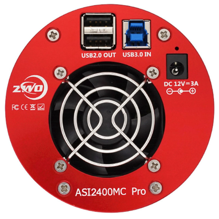 CAMARA CMOS ZWO COLOR ASI2400MC-P REFRIGERADA