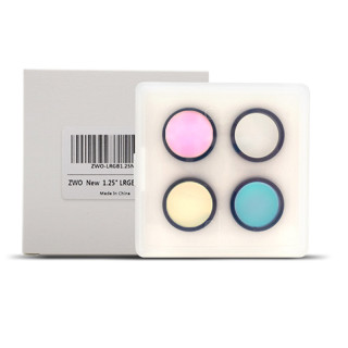 SET ZWO DE 4 FILTROS LRGB 31,75 MM PARA ASI1600