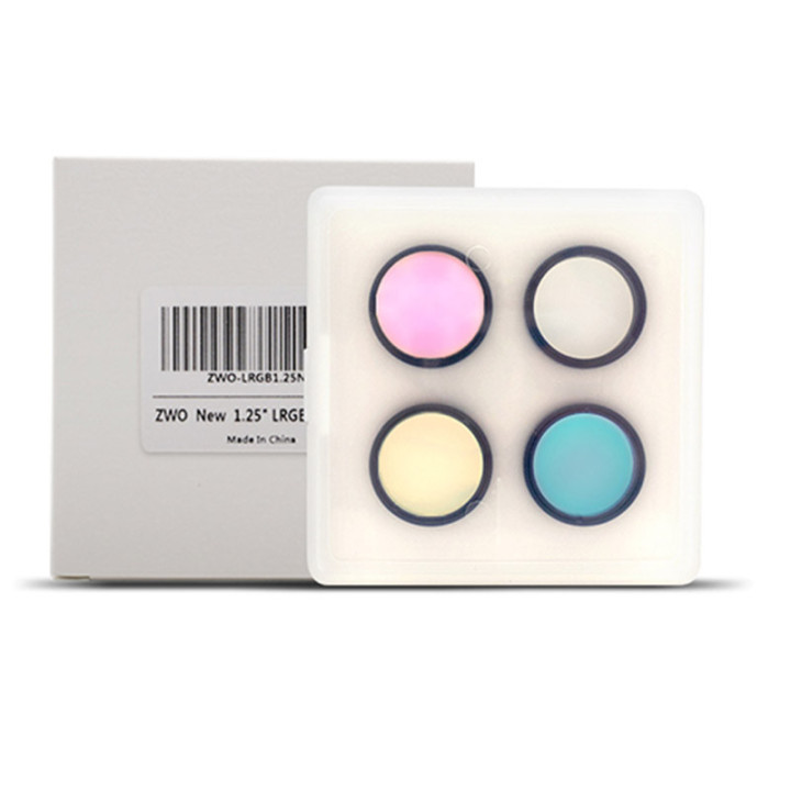 SET ZWO DE 4 FILTROS LRGB 31,75 MM PARA ASI1600