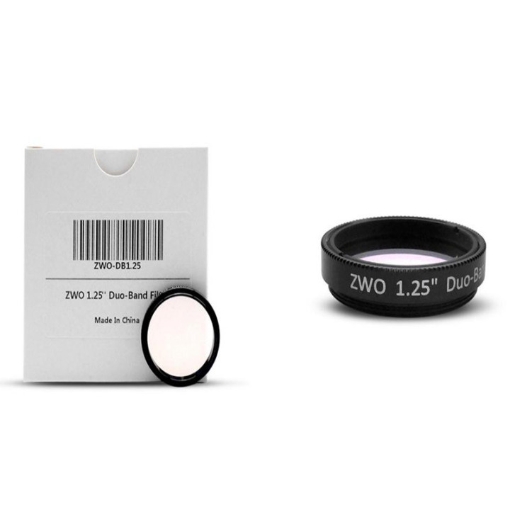 FILTRO ZWO DUO-BAND DE 1.25"