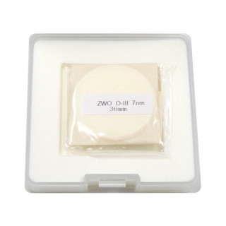 FILTRO CCD ZWO OIII 7 NM 36 MM SIN CELDA