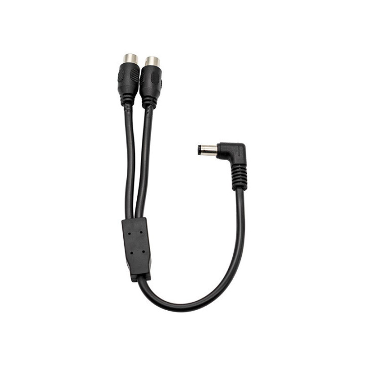 CABLE DE ALIMENTACION DE 2 VIAS ZWO 5.5X2.1 MM MACHO A RCA HEMBRA
