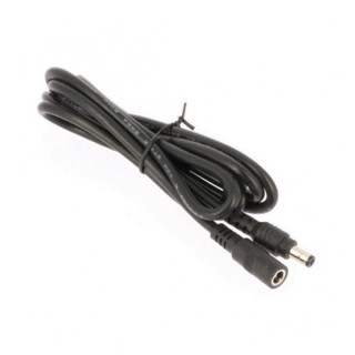 CABLE DE ALIMENTACION 1.5 M 5.5 / 2.1 MM HEMBRA / MACHO ZWO 16AWG