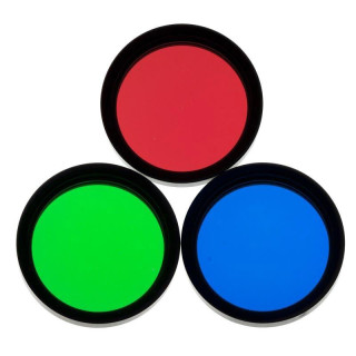 SET DE 3 FILTROS ASTRONOMIK DEEP-SKY RGB 1.25" (M28.5)