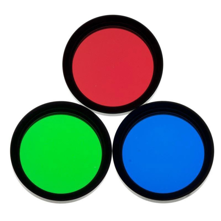 SET DE 3 FILTROS ASTRONOMIK DEEP-SKY RGB 1.25" (M28.5)