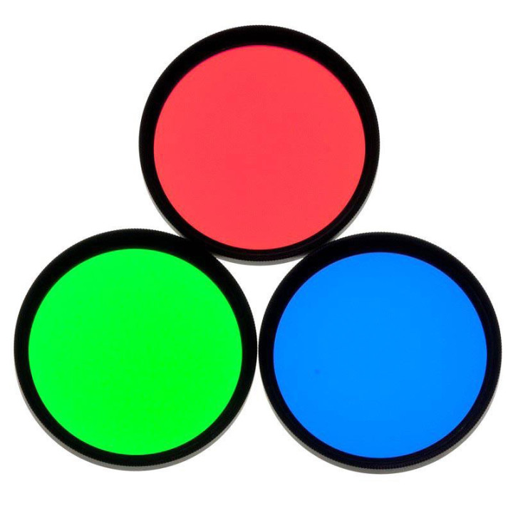 SET DE 3 FILTROS ASTRONOMIK DEEP-SKY RGB 2" (M48)