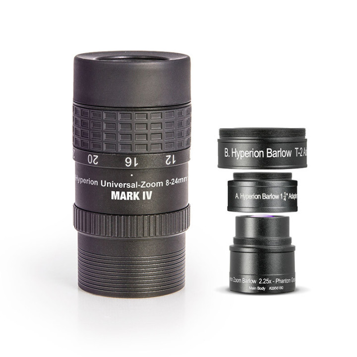 OCULAR HYPERION ZOOM MARK IV + BARLOW HYPERION BAADER PLANETARIUM