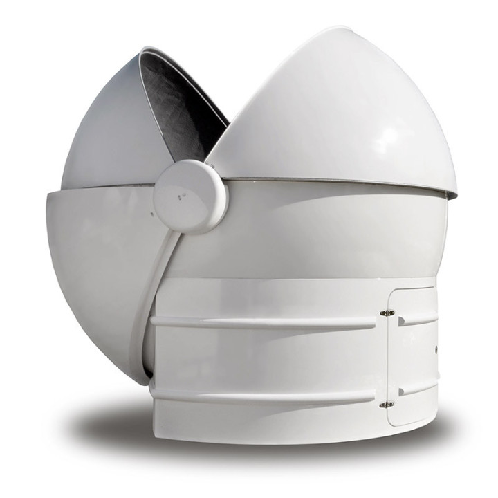 Cúpula astronómica ScopeDome 3 m tipo clamshell