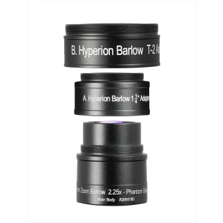 LENTE DE BARLOW HYPERION ZOOM 2.25X BAADER PLANETARIUM