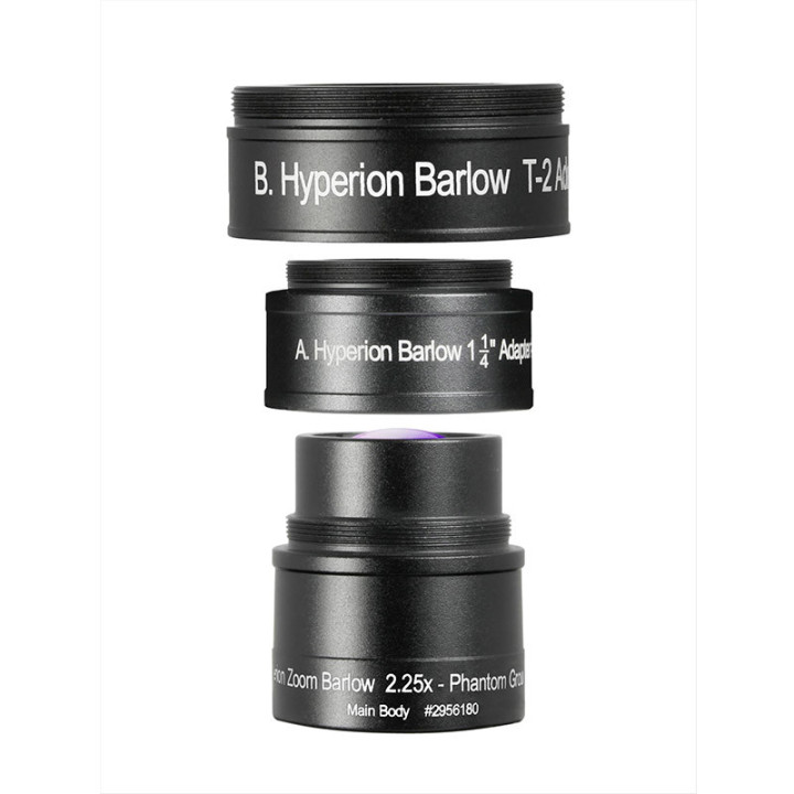 LENTE DE BARLOW HYPERION ZOOM 2.25X BAADER PLANETARIUM