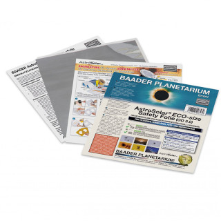 LÁMINA SOLAR ASTROSOLAR SAFETY FILM ECO 14X15.5 CM2 BAADER PLANETARIUM