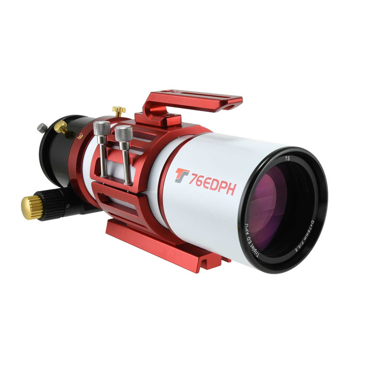TUBO ÓPTICO TS REFRACTOR 76EDPH 6 ELMENTOS FLATFIELD