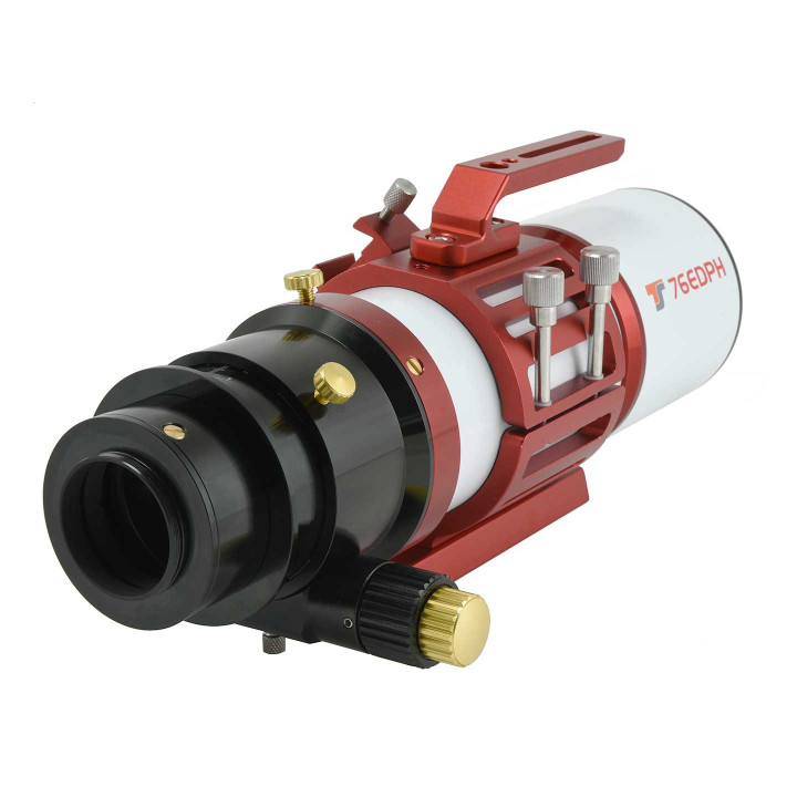 TUBO ÓPTICO TS REFRACTOR 76EDPH 6 ELMENTOS FLATFIELD