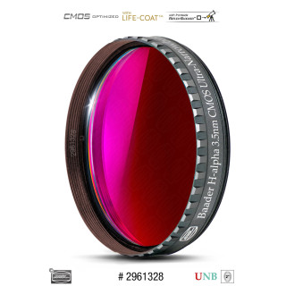 FILTRO H-ALPHA 3.5 NM DE 2" ULTRA-NARROWBAND CMOS OPTIMIZADO BAADER PLANETARIUM