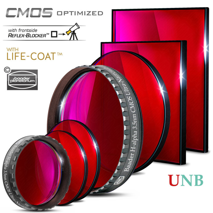 FILTRO H-ALPHA 3.5 NM DE 36MM ULTRA-NARROWBAND CMOS OPTIMIZADO BAADER PLANETARIUM