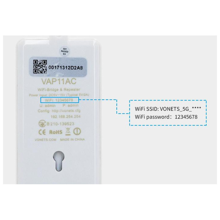 EXTENSION ZWO DE ALCANCE WIFI PARA ASIAIR PRO