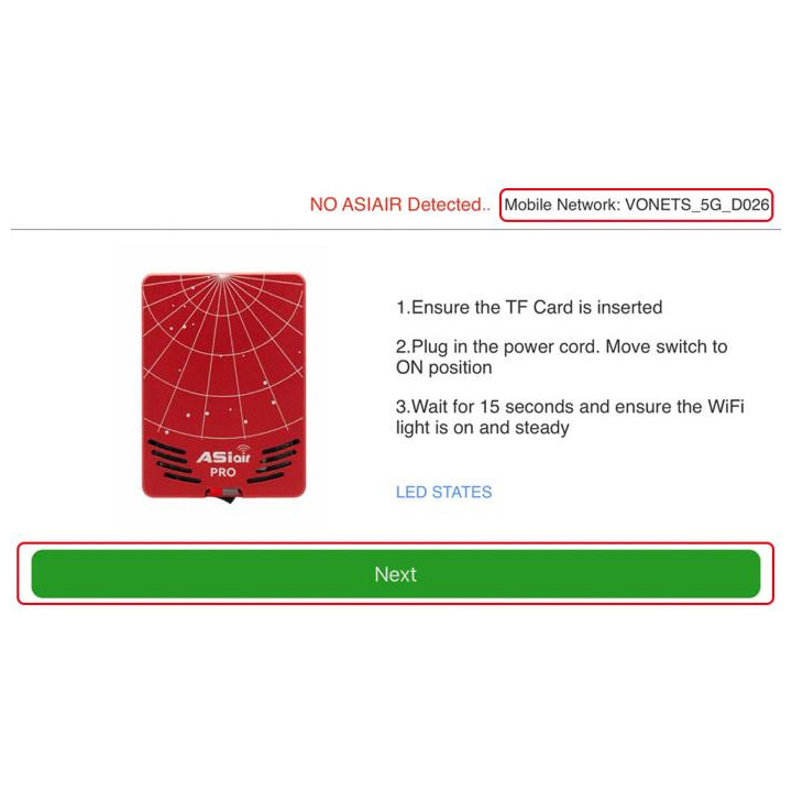 EXTENSION ZWO DE ALCANCE WIFI PARA ASIAIR PRO