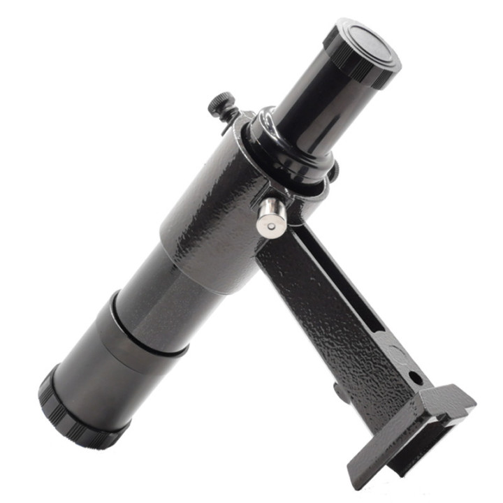 BUSCADOR SKY-WATCHER RECTO 6X30 CON SOPORTE NEGRO