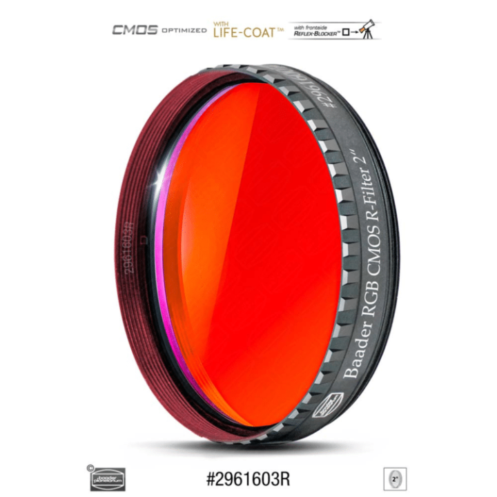 FILTRO R-CCD 2" CMOS OPTIMIZADO BAADER PLANETARIUM
