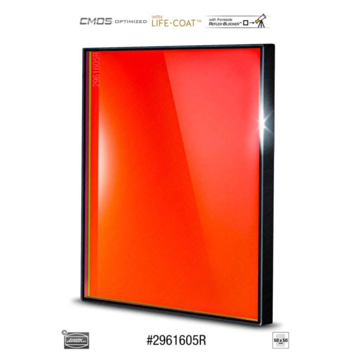 FILTRO R-CCD 50X50MM2 CMOS OPTIMIZADO BAADER PLANETARIUM