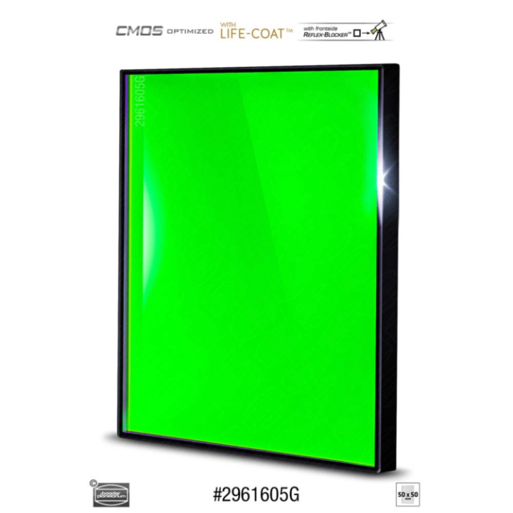 FILTRO G-CCD 50X50MM2 CMOS OPTIMIZADO BAADER PLANETARIUM