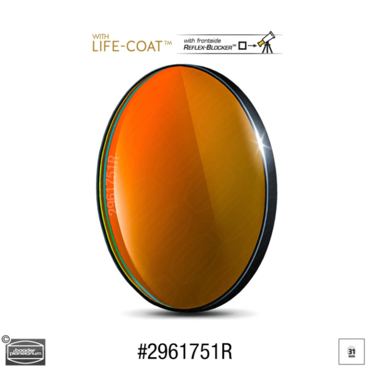 FILTRO FOTOMÉTRICO 31MM BESSEL-R CMOS OPTIMIZADO BAADER PLANETARIUM