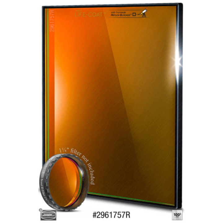 FILTRO FOTOMÉTRICO 100X100MM2 BESSEL-R CMOS OPTIMIZADO BAADER PLANETARIUM