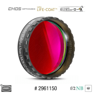 FILTRO H-ALPHA 6.5 NM DE 1.25" F2 HIGH-SPEED OPTIMIZADO PARA CMOS BAADER PLANETARIUM
