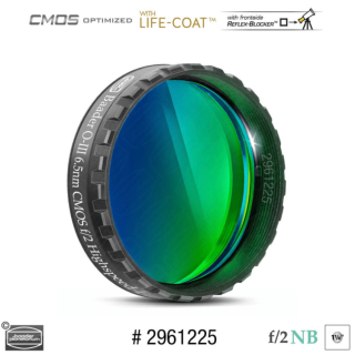 FILTRO OIII 6.5 NM DE 1.25" F2 HIGH-SPEED CMOS OPTIMIZADO BAADER PLANETARIUM