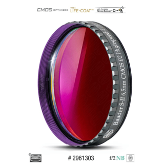 FILTRO SII 6.5 NM DE 2" F2 HIGH-SPEED CMOS OPTIMIZADO BAADER PLANETARIUM