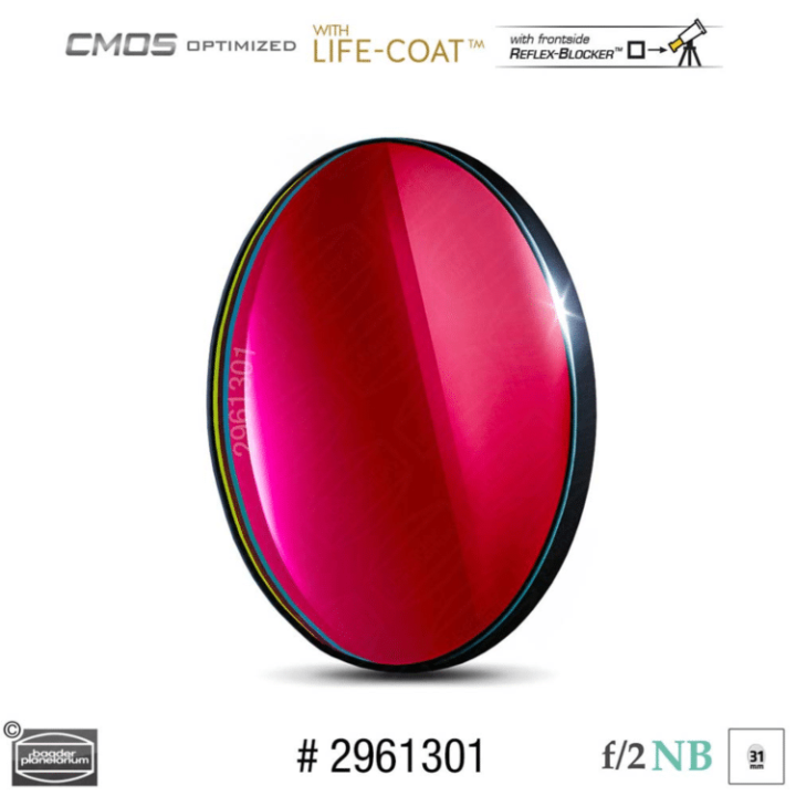 FILTRO SII 6.5 NM DE 31MM F2 HIGH-SPEED CMOS OPTIMIZADO BAADER PLANETARIUM