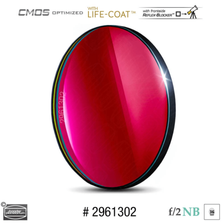 FILTRO SII 6.5 NM DE 36MM F2 HIGH-SPEED CMOS OPTIMIZADO BAADER PLANETARIUM