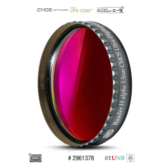 FILTRO H-ALPHA 3.5 NM DE 2" ULTRA-HIGH SPEED F2 CMOS OPTIMIZADO BAADER PLANETARIUM